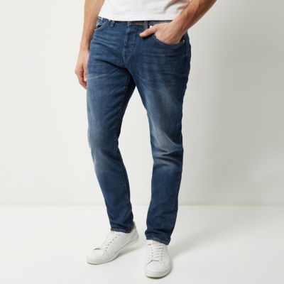 Blue Jimmy slim tapered jeans